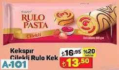 KEKSPİR ÇİLEKLİ RULO KEK KEKSPİR ÇİLEKLİ RULO KEK
